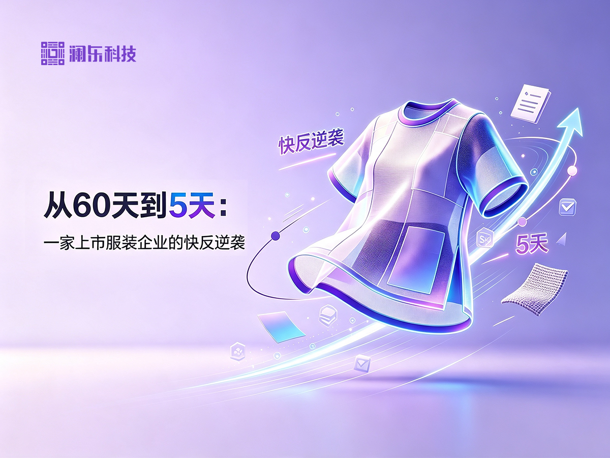 从60天到5天：一家上市服装企业的快反逆袭