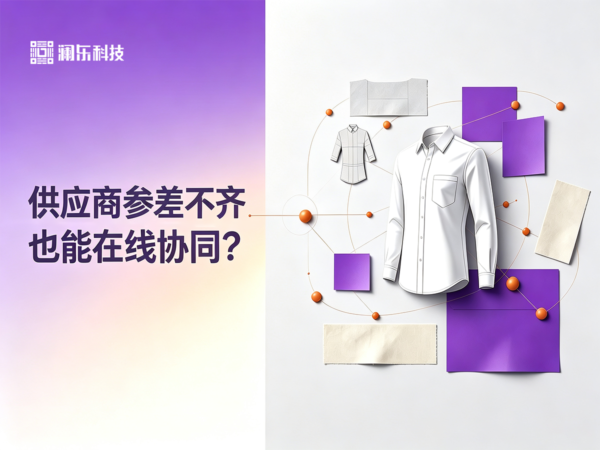 供应商参差不齐也能在线协同？服装企业的3层落地解法