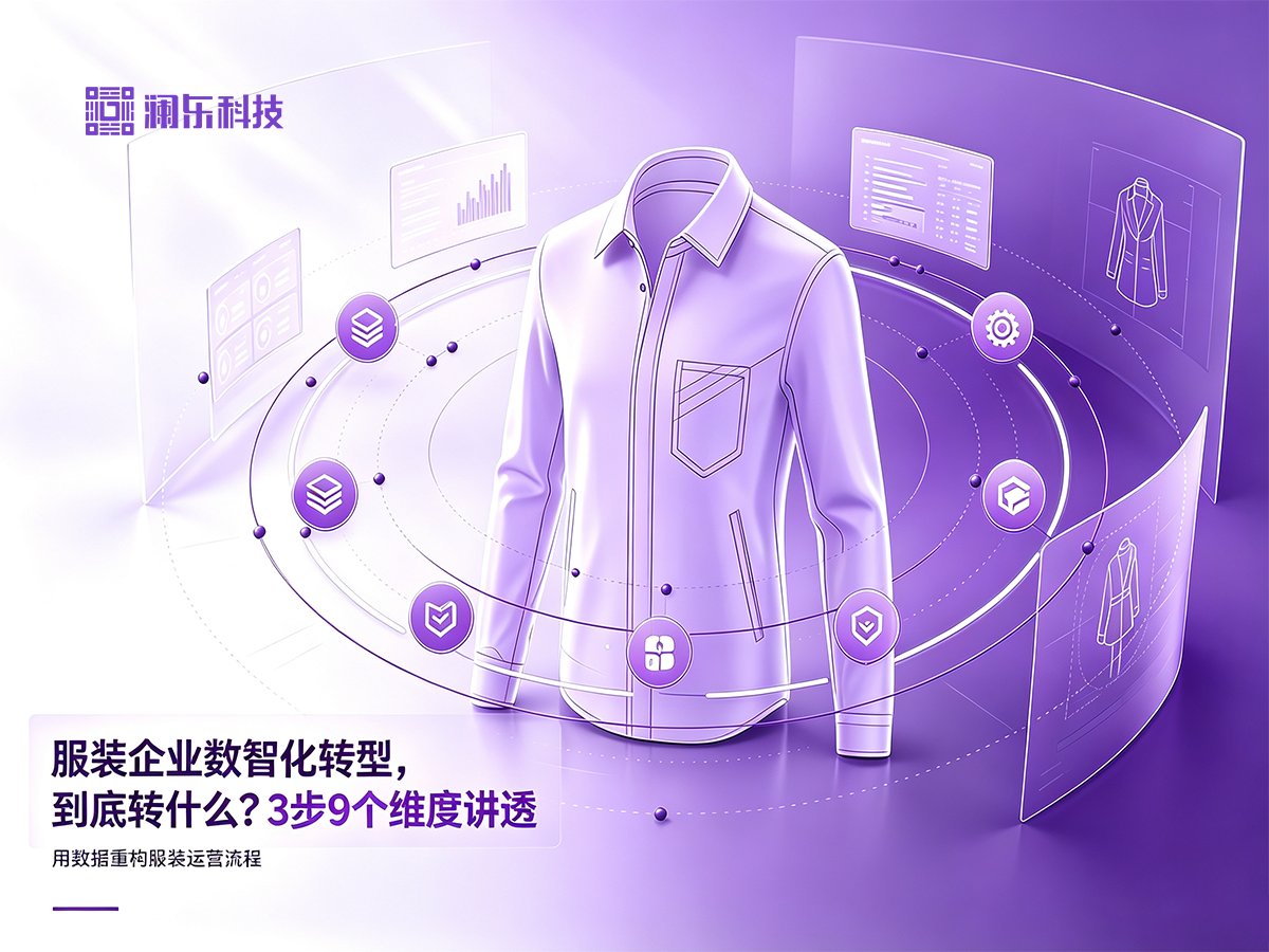 服装企业数智化转型，到底转什么？3步9个维度讲透
